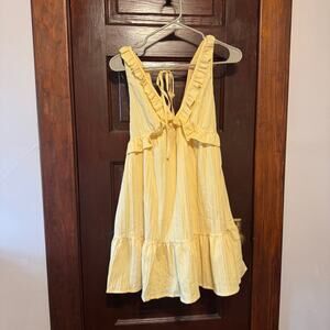 Butter Yellow Dress